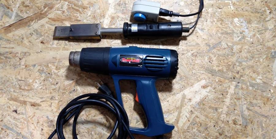 竹の道具 ヒートガンとハンダゴテ