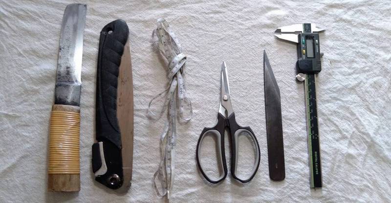 竹工芸・竹細工で最初に揃えたい道具